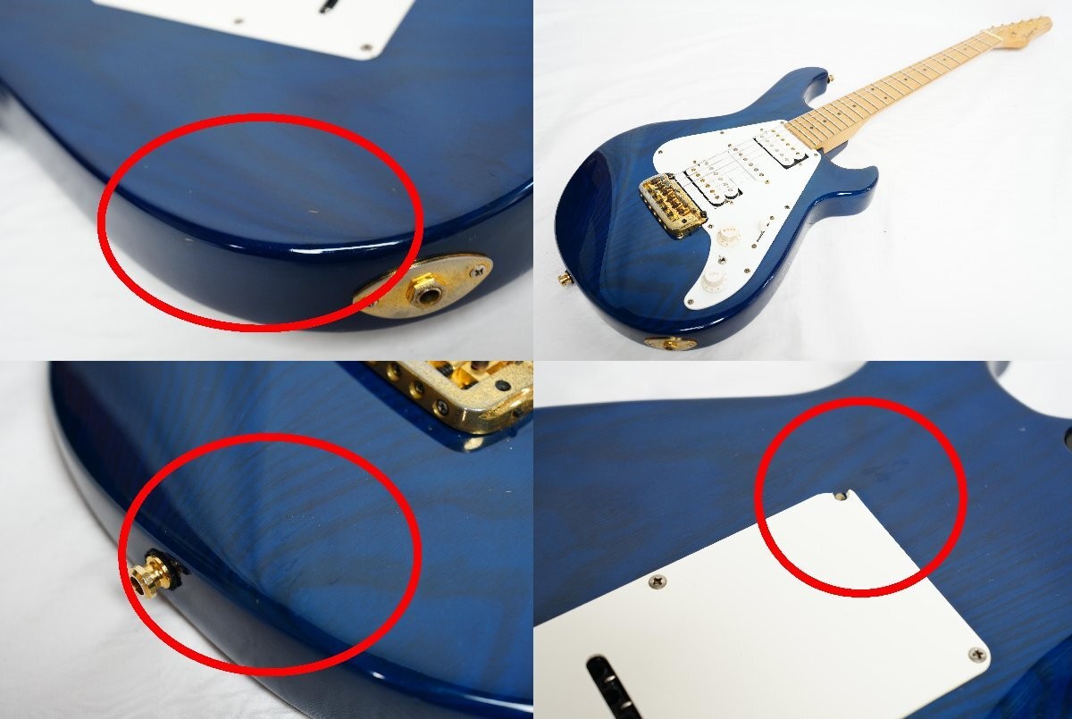 Rockoon by KAWAI RA-65 See-Through Blue Medium Scale Made in Japan