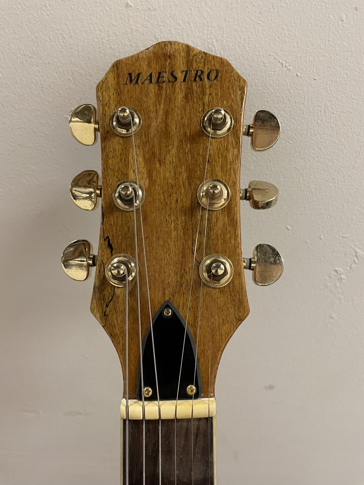 Maestro Les Paul type Spalted Maple Top Gibson Electric Guitar Rare