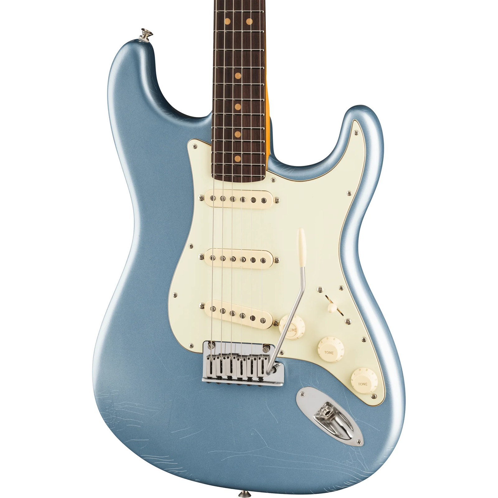 Fender American Ultra Luxe Vintage ’60s Stratocaster – Ice Blue Metallic