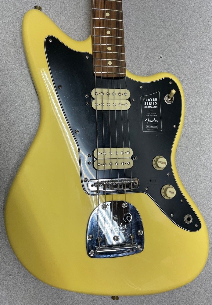2021 Fender Player Jazzmaster Mexico Buttercream 6 String Electric Guitar