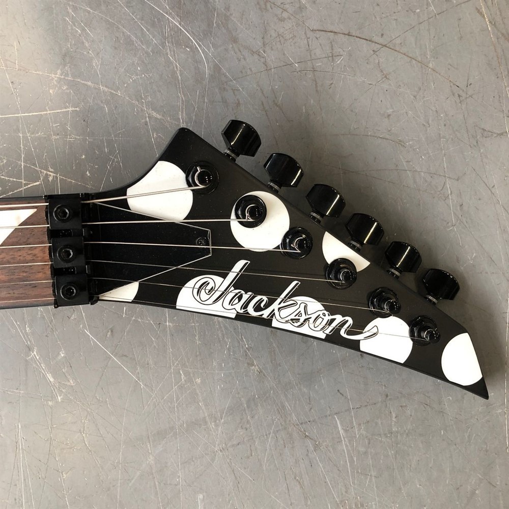JACKSON SOLOIST SLX DX X-SERIES SOLIDBODY ELECTRIC GUITAR – POLKA DOT -READ!