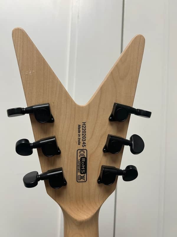 Dean ZX Floyd Electric Guitar – Black Satin