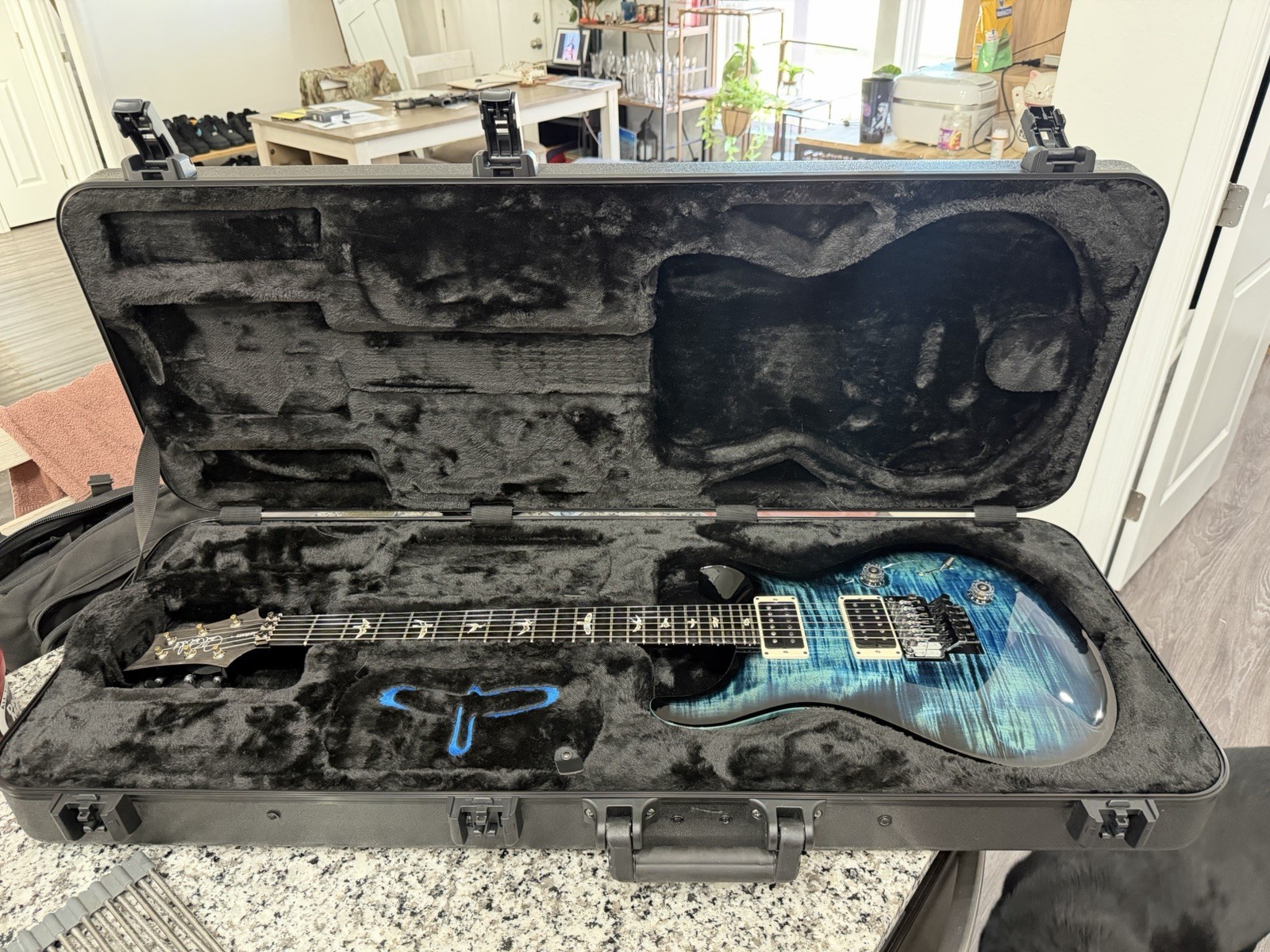 PRS Custom 24 “Floyd” Electric Guitar – Cobalt Smokeburst