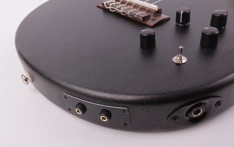 Electric Classical Guitar Silent Nylon String Reverb delay Mahogany Body