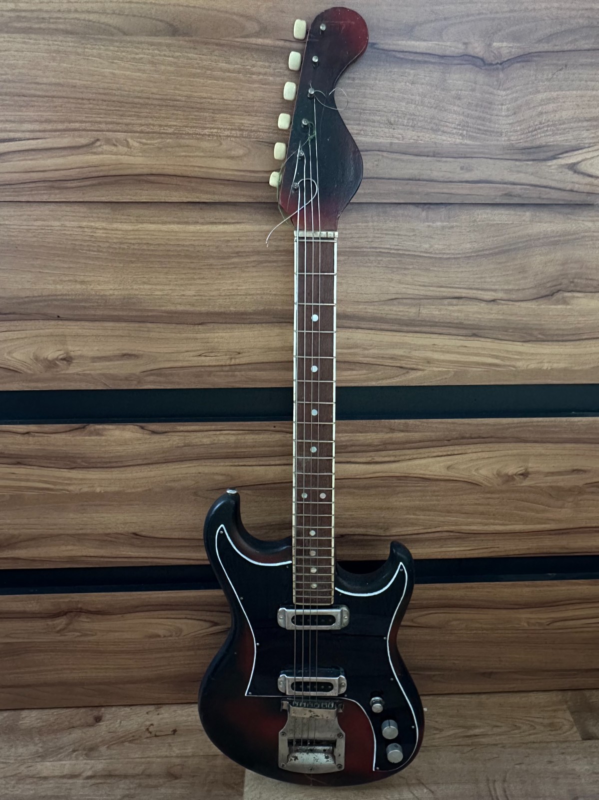 Musima Elgita Electric Guitar 6 String Made in Germany Muzima Vintage Rare