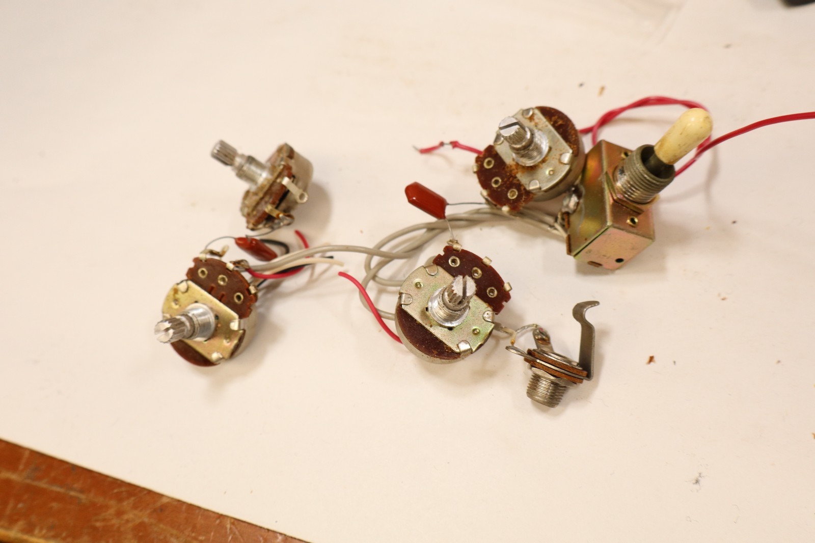 hondo ii electric guitar Part Switch Potentiometers