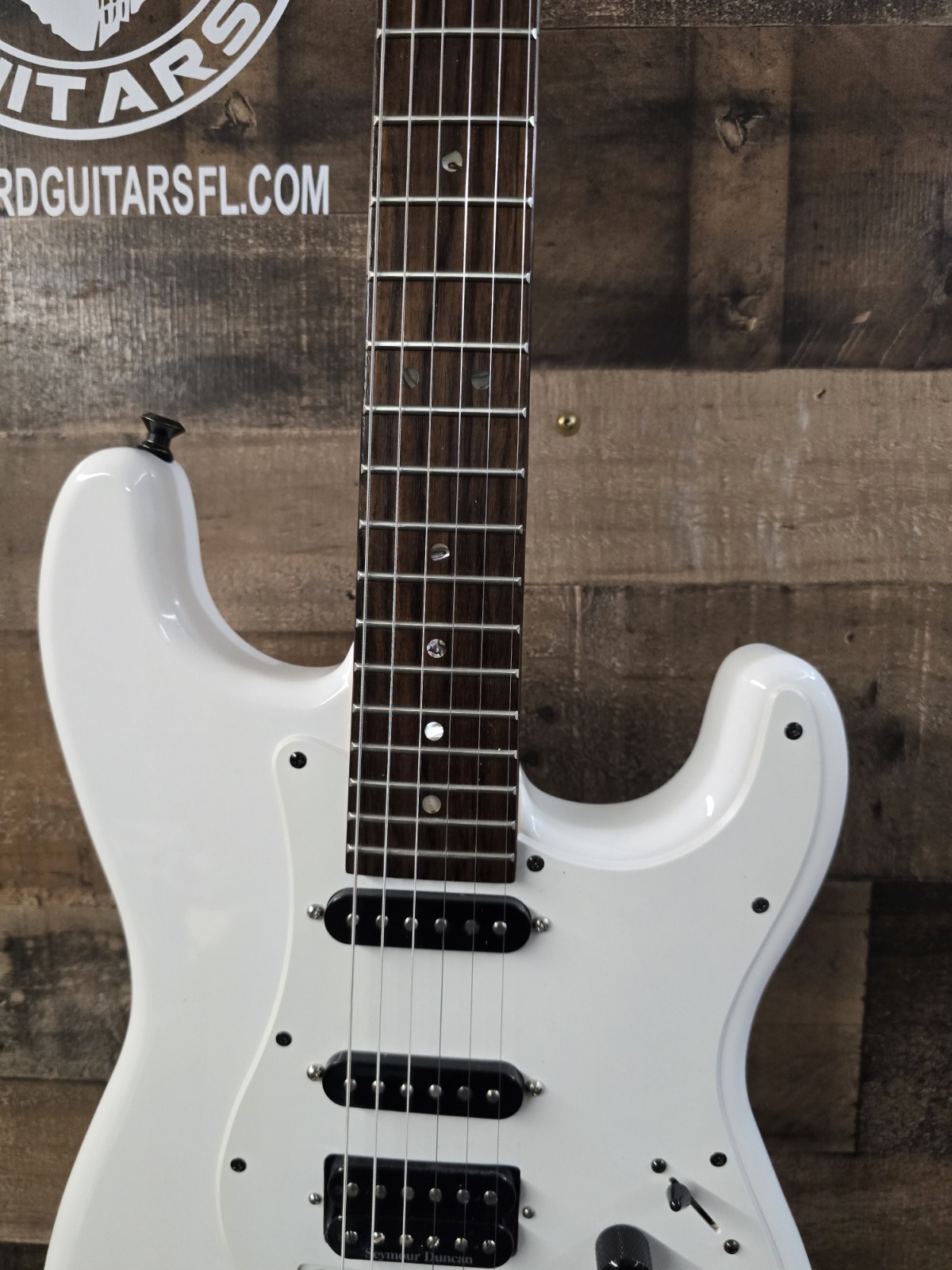Jackson X Series Signature Adrian Smith Electric Guitar – White W/Hsc