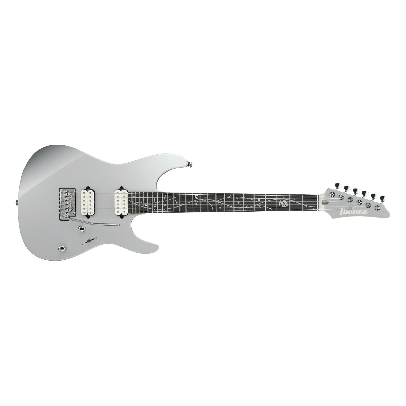 Ibanez TOD10 Tim Henson Signature Guitar Silver + Ibanez Gig Bag – New – TOD-10