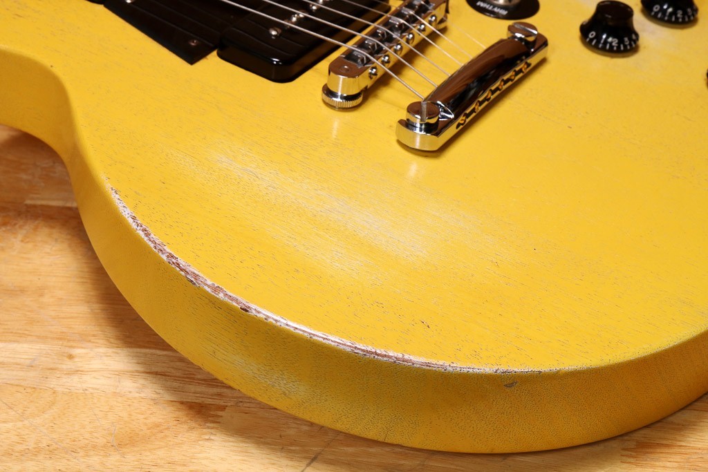 Gibson Les Paul Faded Double Cutaway 2003 DC Cut Faded TV Yellow 93508