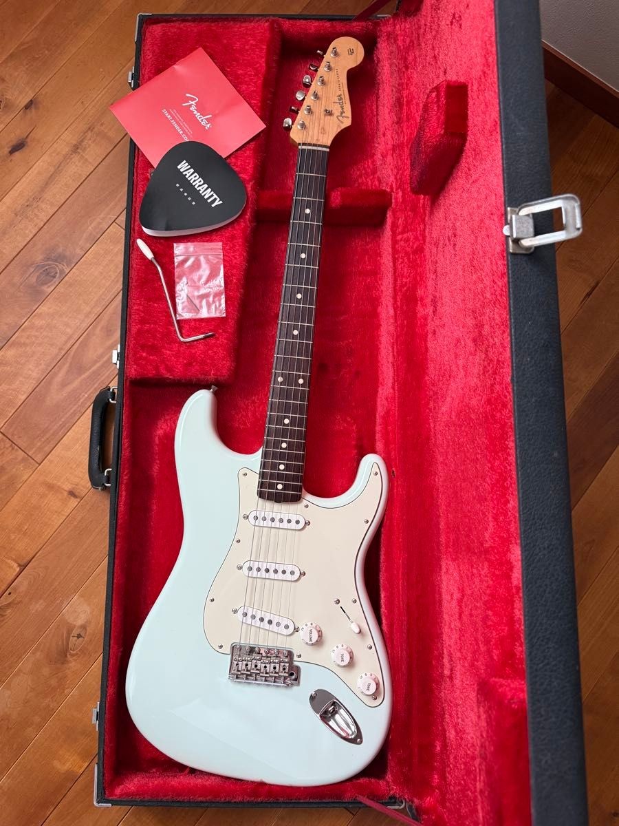 Fender Stratocaster Heritage 60s Sonic Blue Fat ’50s Pickups MIJ 3.54kg