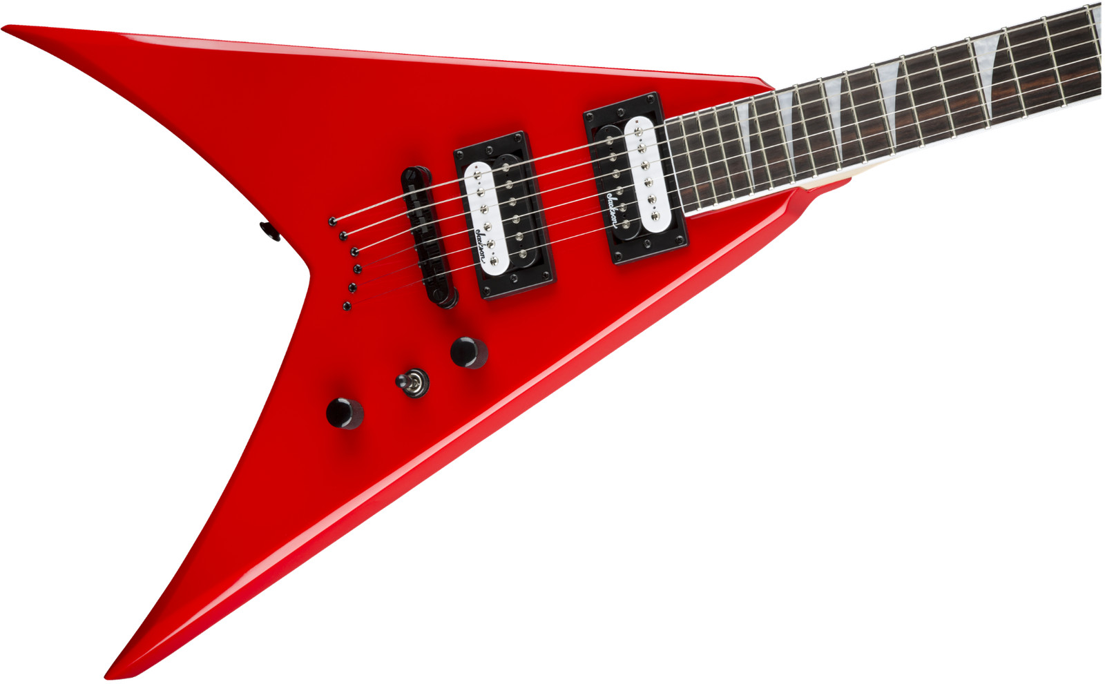 Jackson Model JS32T King V Body Style Electric Guitar Ferrari Red Gloss Finish