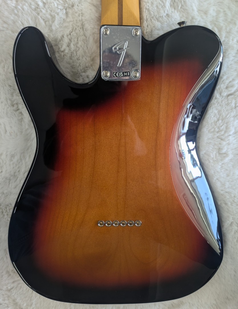 Fender Player II Telecaster HH Elec guitar, Maple Fingerboard, 3 Color Sunburst