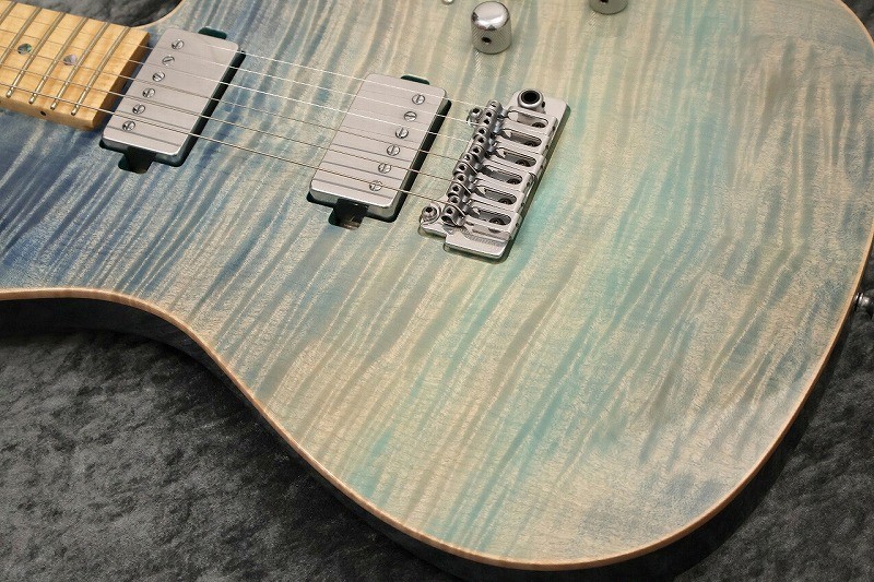 Sugi Custom Order DS496FM EX Grade Exotic Maple/HM/Ash Sandy Beach Blue #S250128