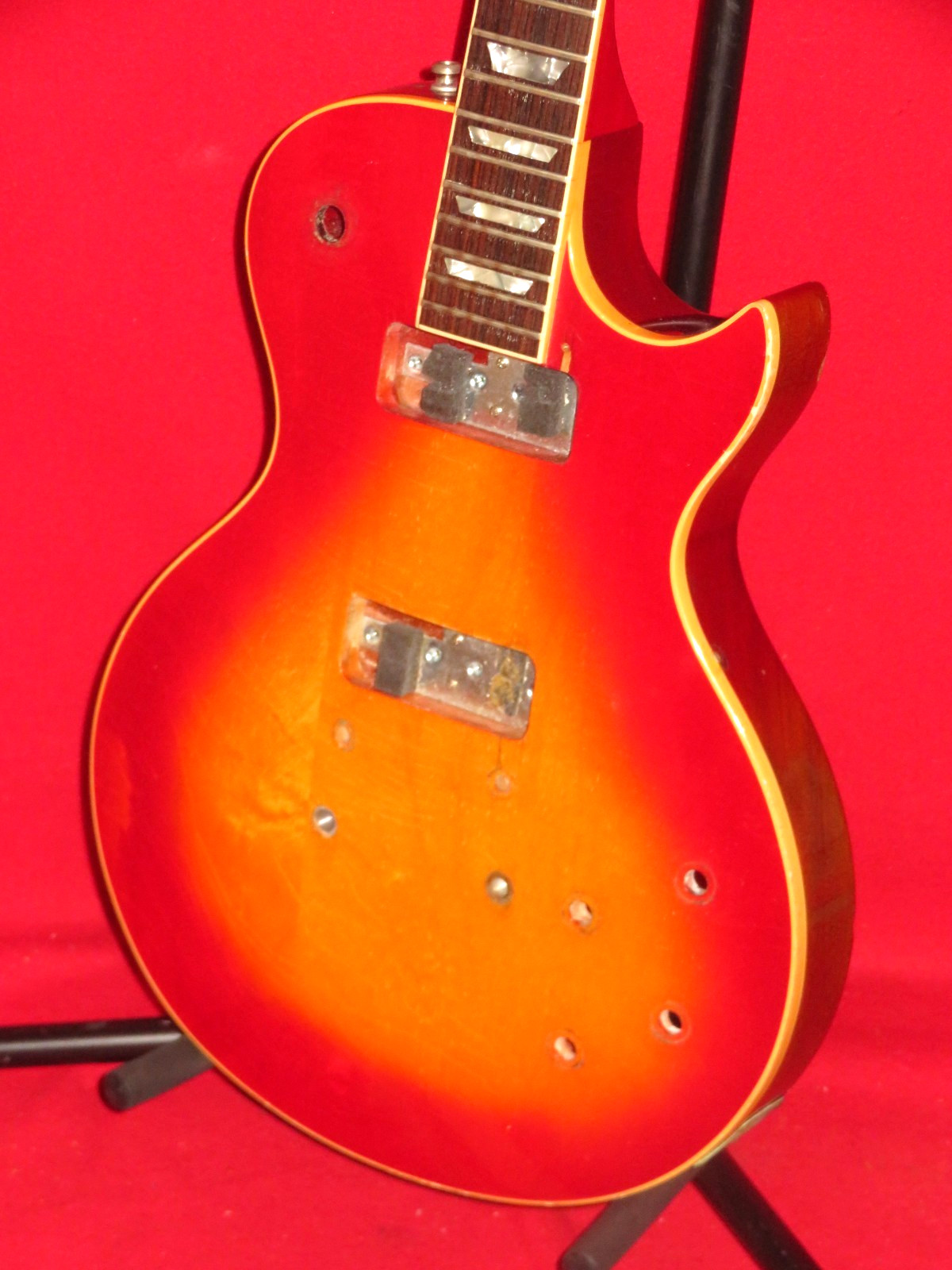 Gibson 1980 Cherry Burst Les Paul Deluxe Body & Neck