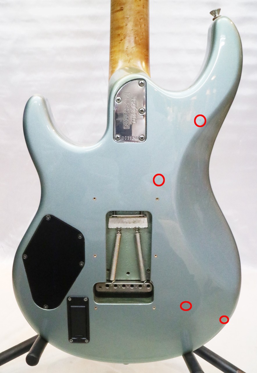 MUSIC MAN LUKATHER LUKE BLUE RSWD TREM HSS Electric Gutiar [AUTH]