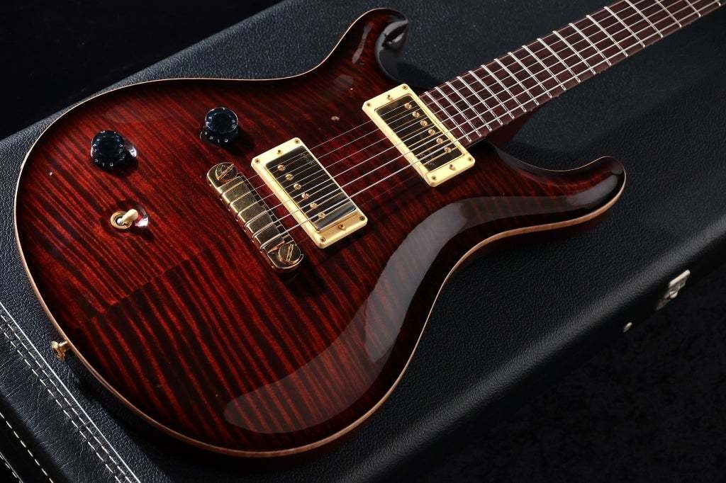 Paul Reed Smith PRS 2010 McCarty Lefty LTD 10Top Fire Red Burst Wide Fat Neck