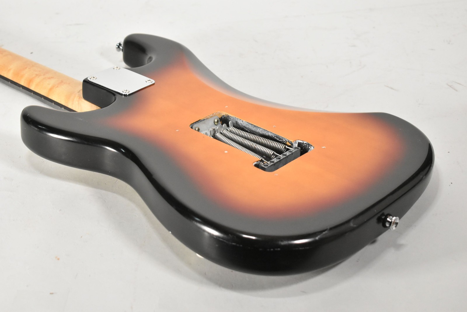 HSS Partscaster Strat Type Sunburst Finish Electric Guitar