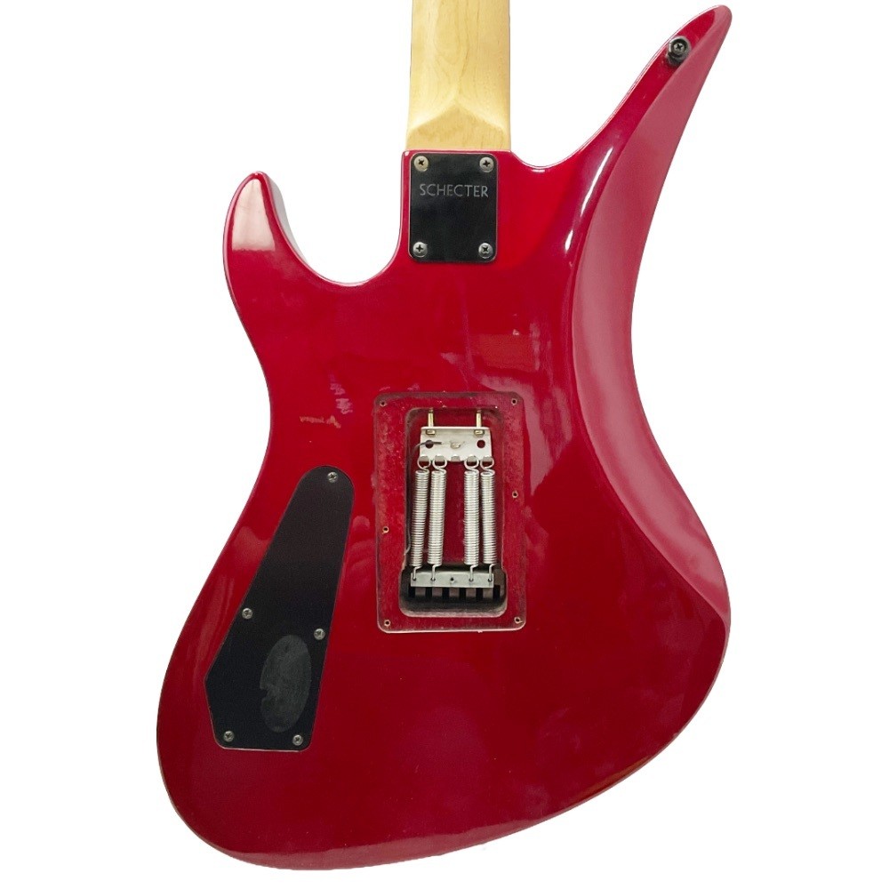 Schecter Diamond Series A-7 + Metallic Red 1999 Model 7-String Electric Guitar