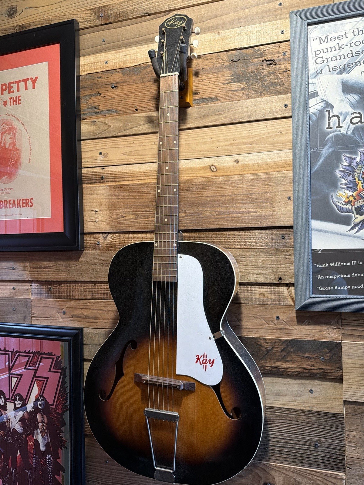 Kay Archtop Acoustic Guitar 1950’s Very nice