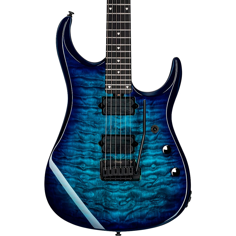 Sterling JP150D John Petrucci Signature wDiMarzio Pups Guitar Cerulean Paradise