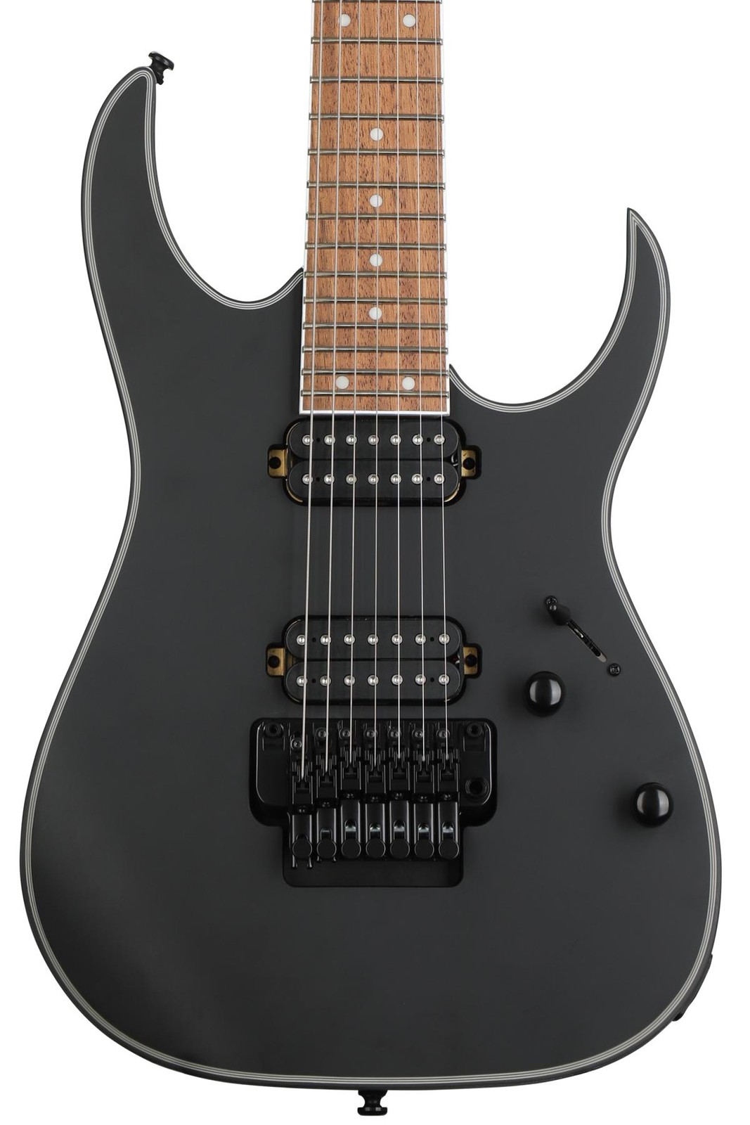 Ibanez RG7420EX 7-string Electric Guitar – Black Flat