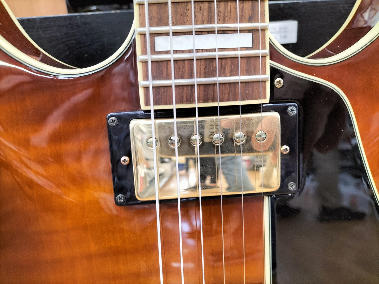 IBANEZ AS93-VLS Used Maple body Nato neck Ebony fingerboard Brown w/Soft case