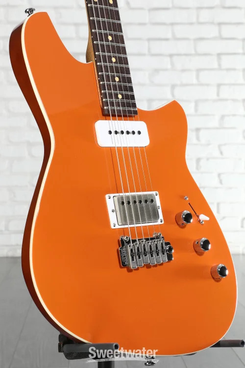 Reverend Kingbolt H90 Electric Guitar – Baked Orange with Rosewood Fingerboard