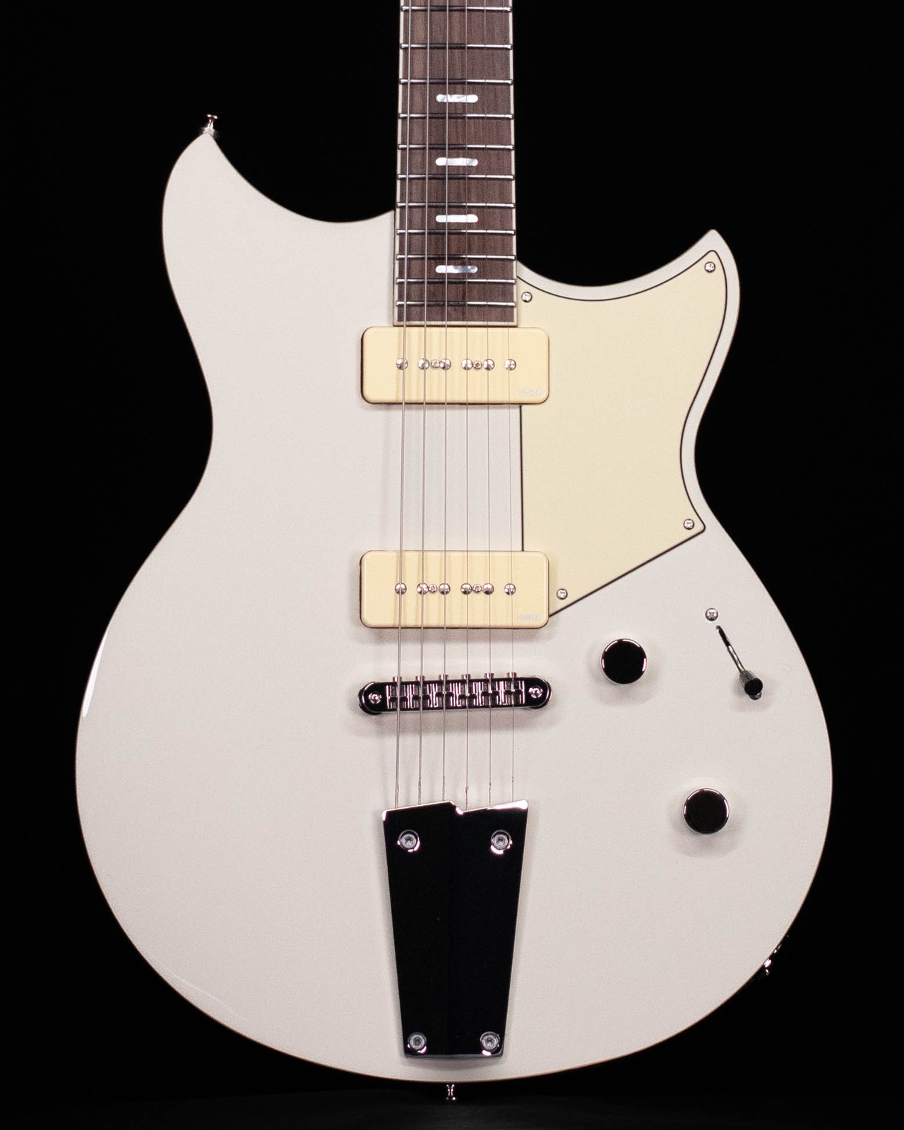 Yamaha RSS02T Revstar Standard Electric Guitar, Vintage White with Gig Bag