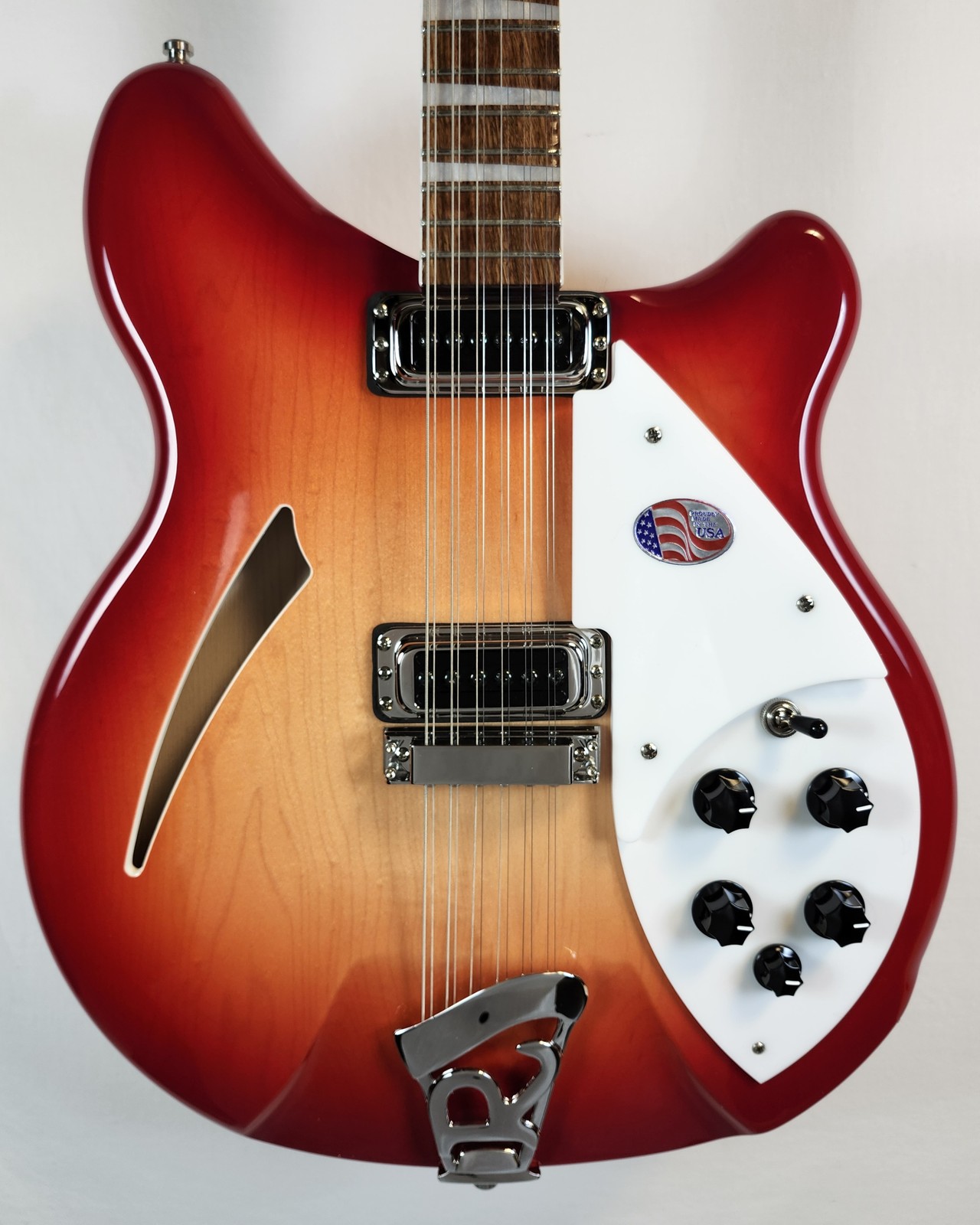 Rickenbacker 360/12 FireGlo 12-String Hollowbody Guitar, Stereo, HSC