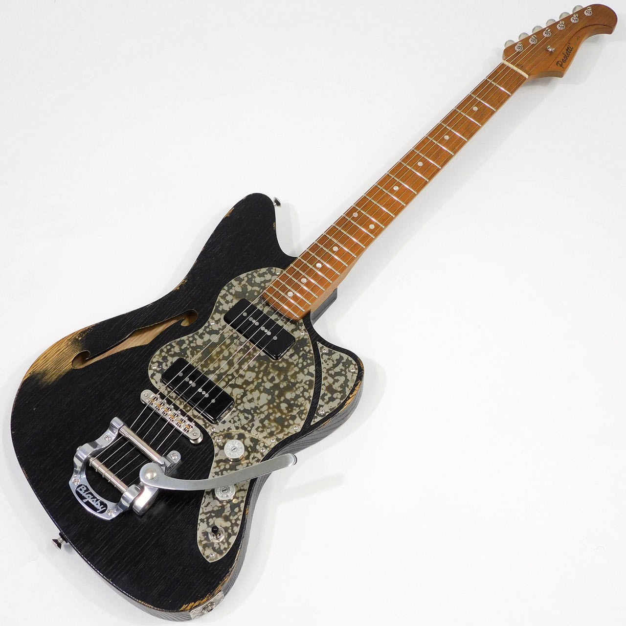 Paoletti Guitars 112 Lounge 2P90/100 Black 3.66 kg Electric Guitar
