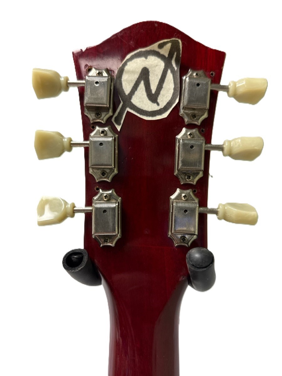 Global EA-200 Vintage Double-Cut Semi-Hollow Body Electric Guitar (RO1058094)