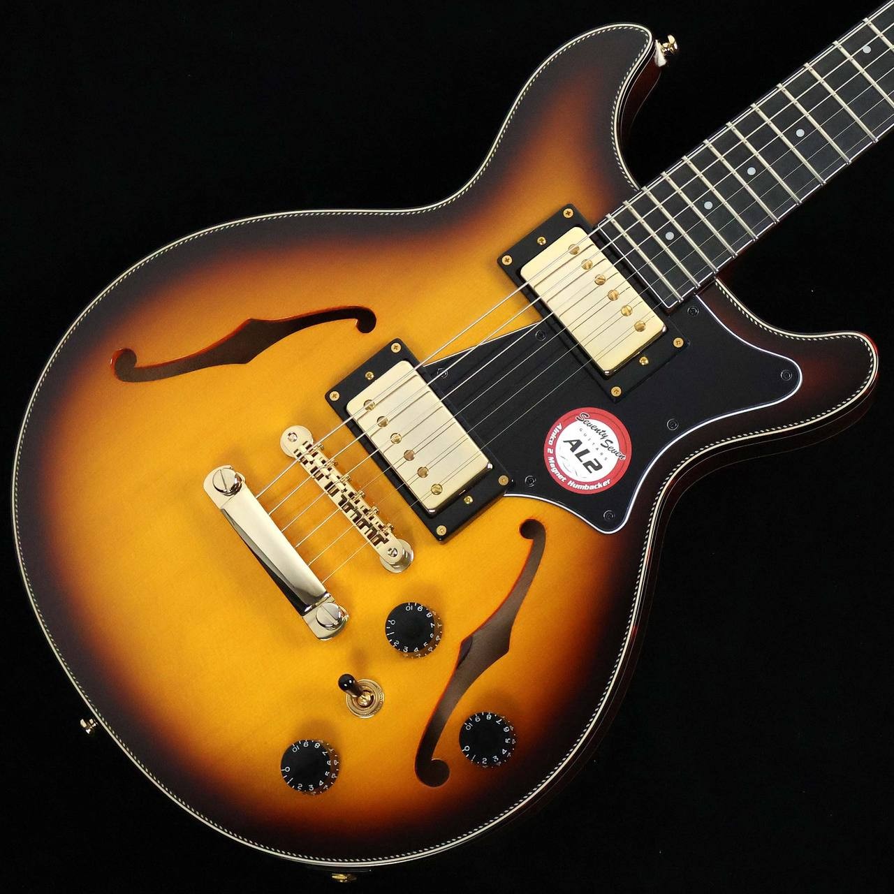 Seventy Seven Guitars ALBATROSS-JAZZ-JT SB S/N: SS25185 Semi-Acoustic Guitar