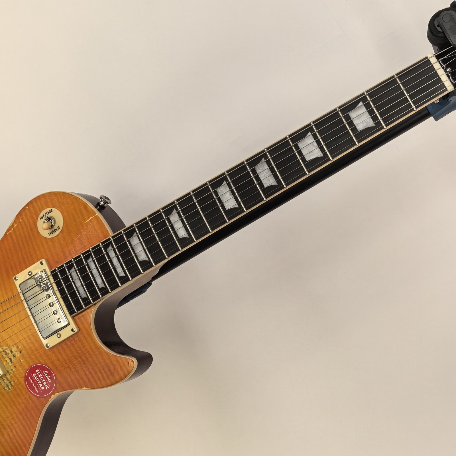 Handmade Heavry Aged Electric Guitar LP Style Mahogany Body&Neck HH Pickups