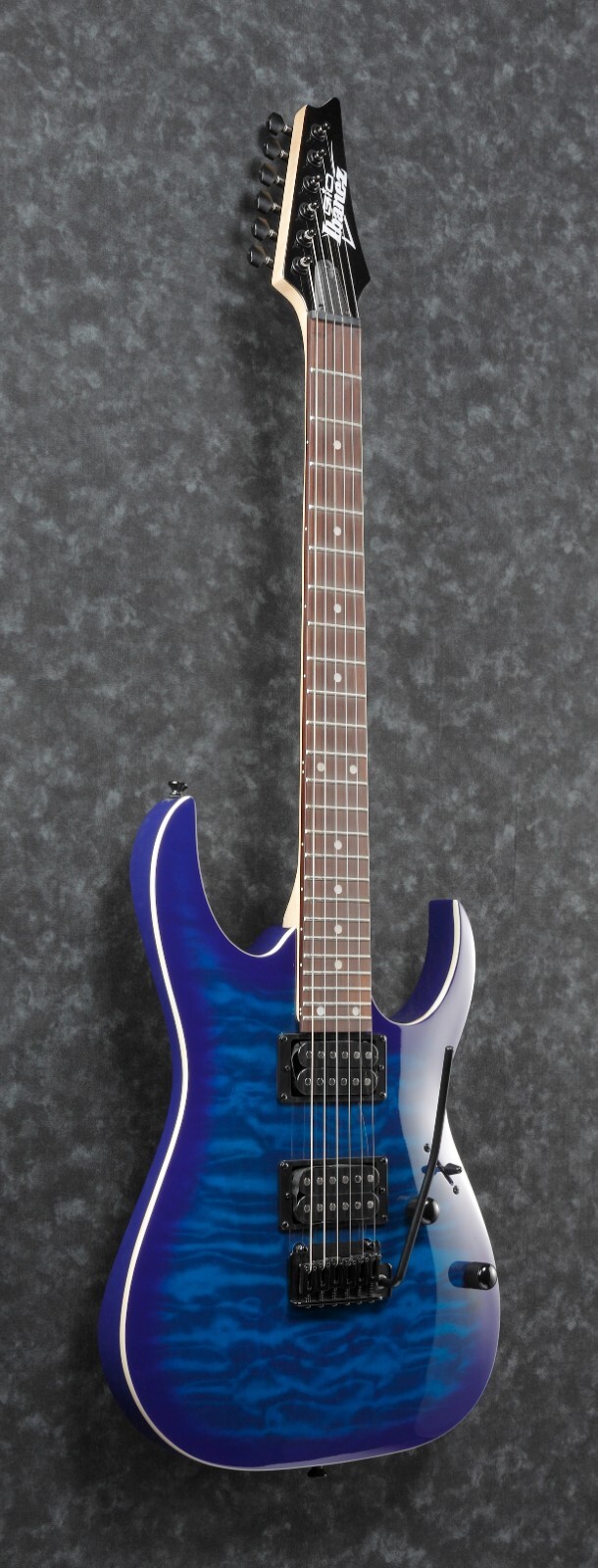 Ibanez GRGA120QA RGA Gio Series Electric Guitar Trans Blue Burst w/ Free Setup