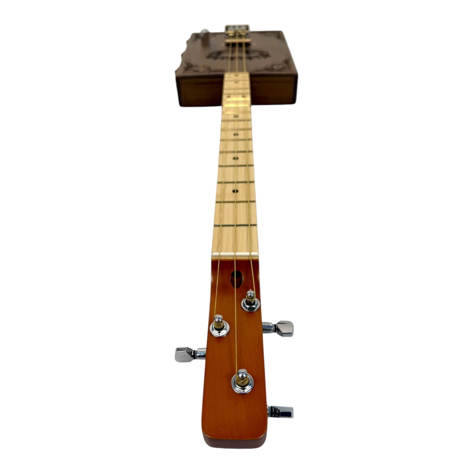 Haze Mahogany Cigar Box Guitar – Brown HX58 DIY kits