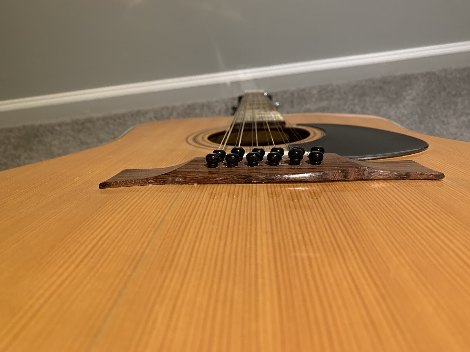 Vintage RARE Hofner 4990-12 1975 Natural Acoustic Made in Germany