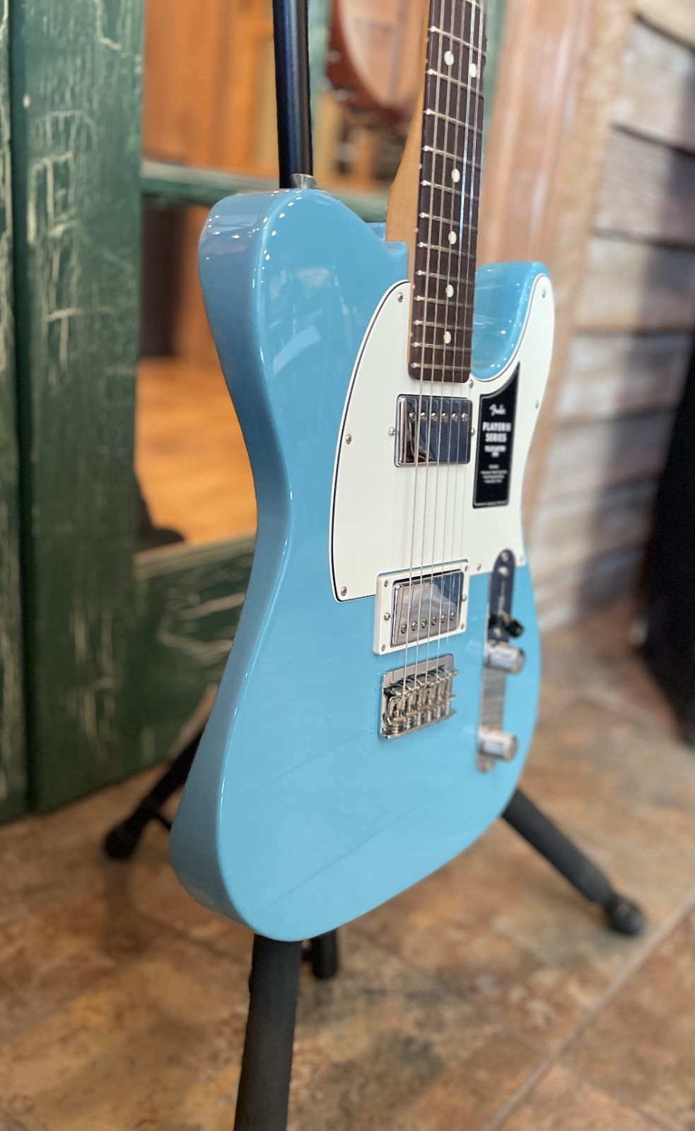 Fender Player II Telecaster Electric Guitar HH Aquatone Blue NEW! FREE SHIPPING