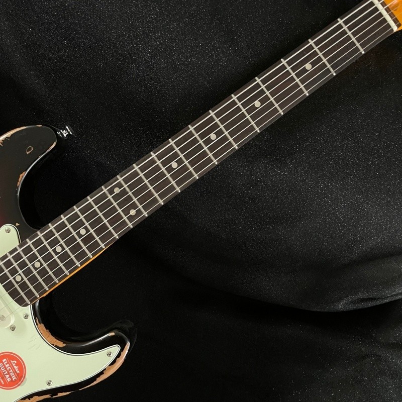 Electric Guitar Vintage Yellow Aged SSS White Pickguard Bone Nut Fast Ship
