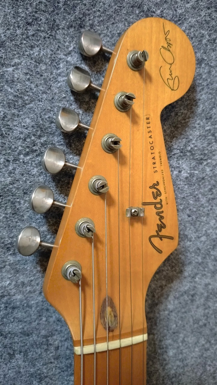 Fender USA Eric Clapton Stratocaster Pewter Electric Guitar #BE11796