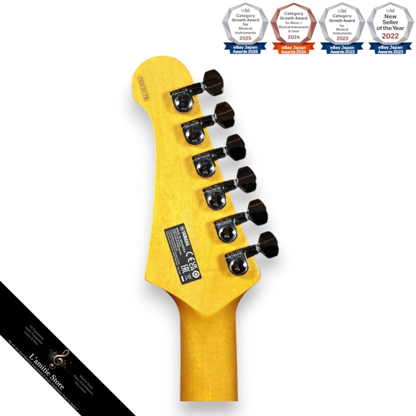 YAMAHA Pacifica PAC612VIIFM Electric Guitar Seymour Duncan Pickup Wilkinson Bri