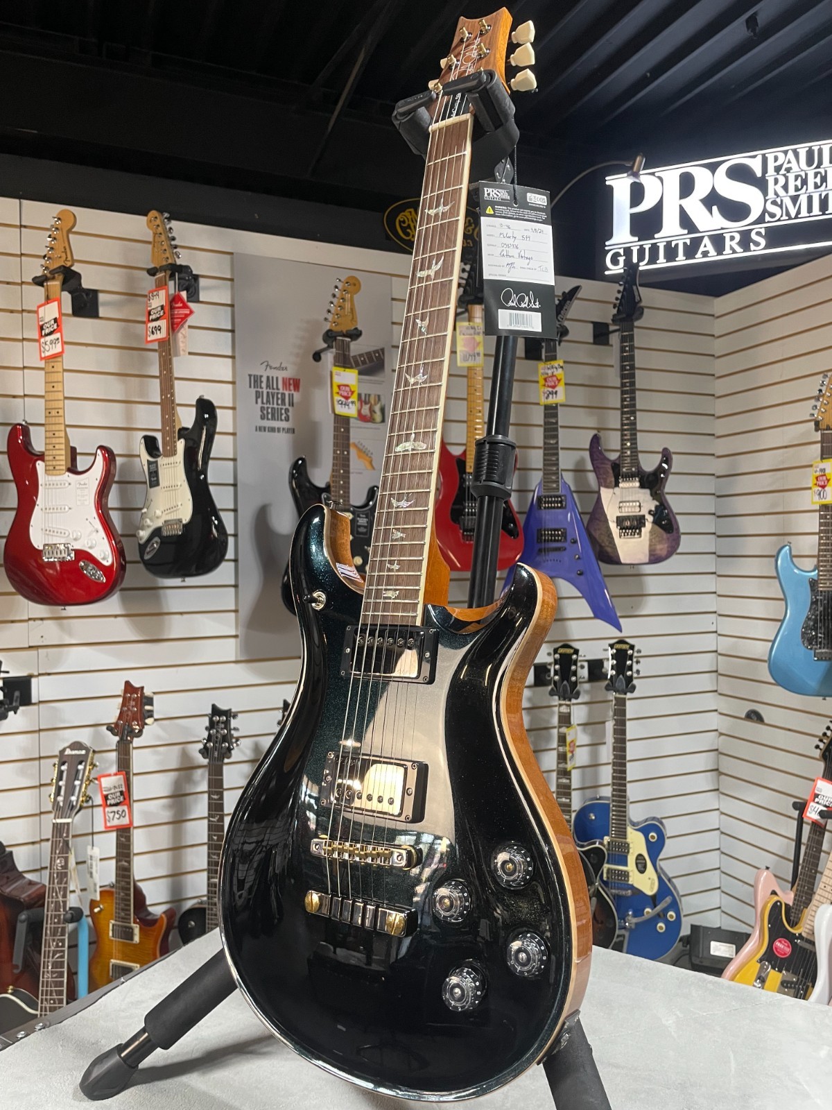PRS McCarty 594 Electric Guitar – Black Metallic w/OHSC +FREE Plek & Setup #836