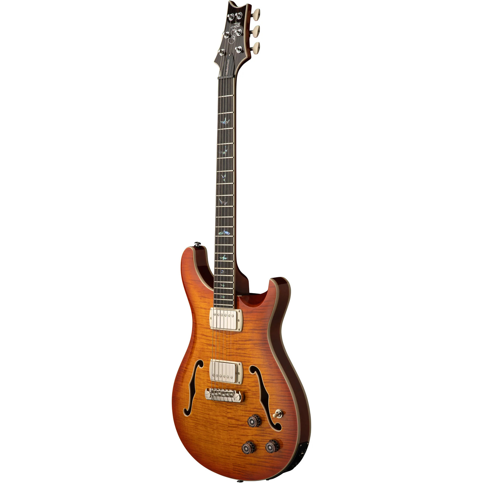 PRS SE Hollowbody II Piezo Electric Guitar – Vintage Sunburst