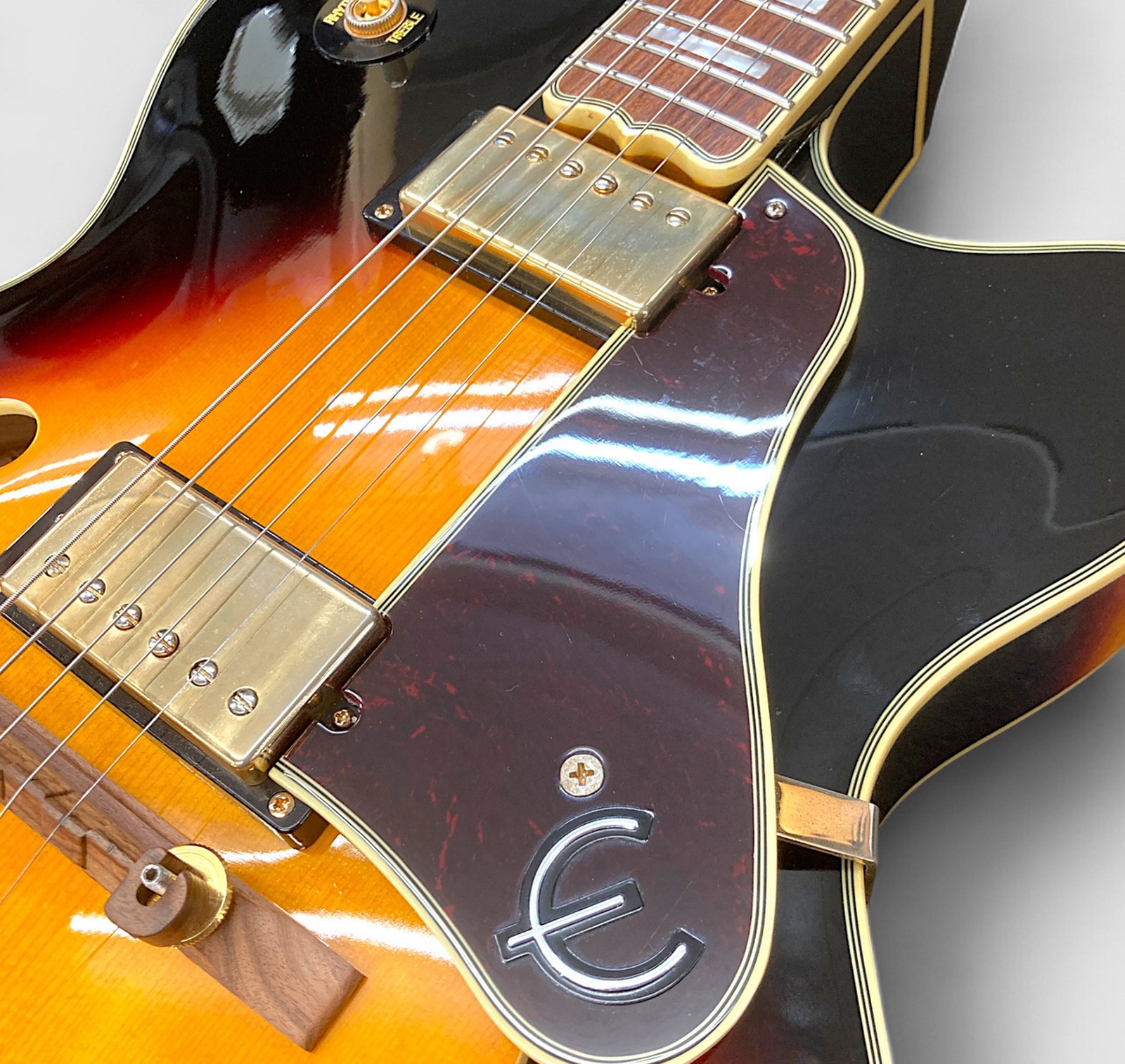 Epiphone JOE PASS EMPEROR II PRO Used 2020 Maple Vintage Sunburst w/Soft Case