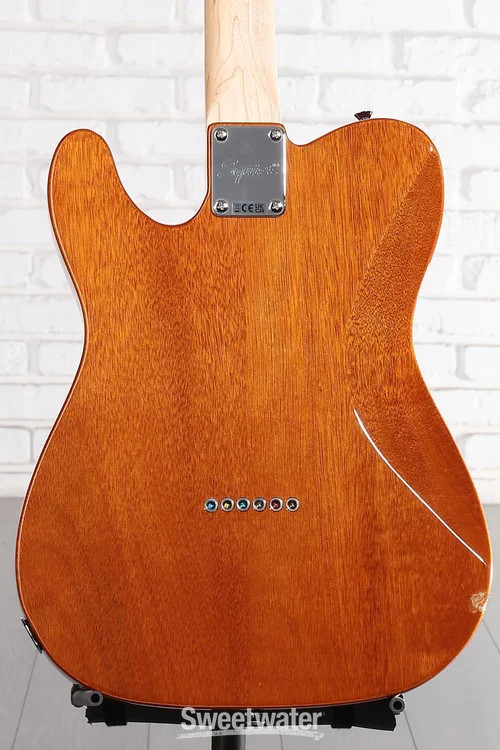 Squier Paranormal Esquire Deluxe Solidbody Electric Guitar – Mocha