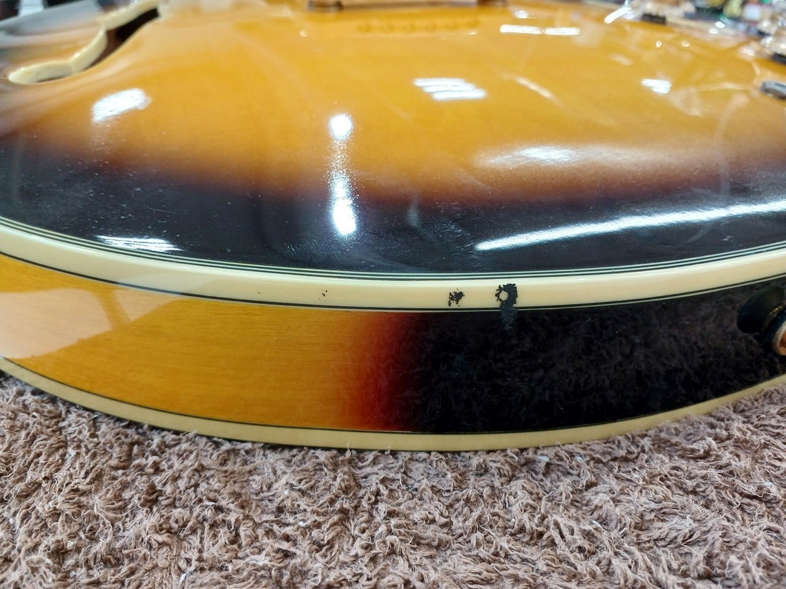 EPIPHONE Sheraton-II PRO VS Used Maple body/neck Walnut fingerboard w/Soft case