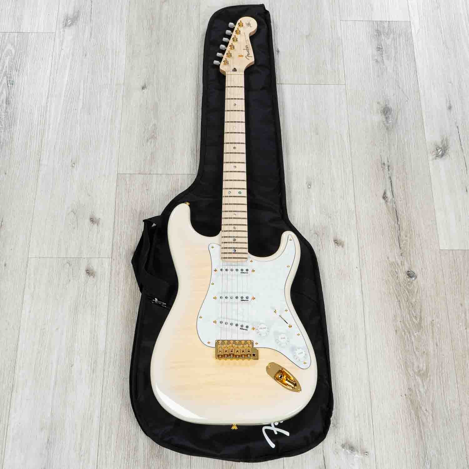 Fender Richie Kotzen Signature Stratocaster Guitar, Transparent White Burst