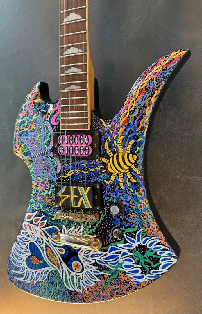 K.Garage Mockingbird Bass Hide X Japan Silent Jealousy Custom Repaint Used