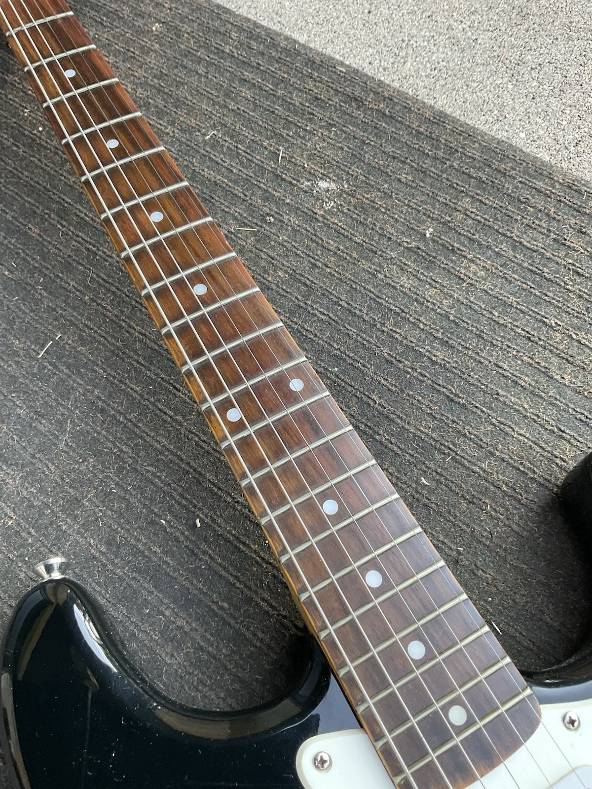 Vtg 2003 Squier Strat Affinity Good Player Large Headstock Ready To Plug In