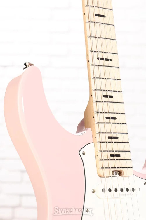 Yamaha PACS+12 Pacifica Standard Plus Electric Guitar – Ash Pink, Maple