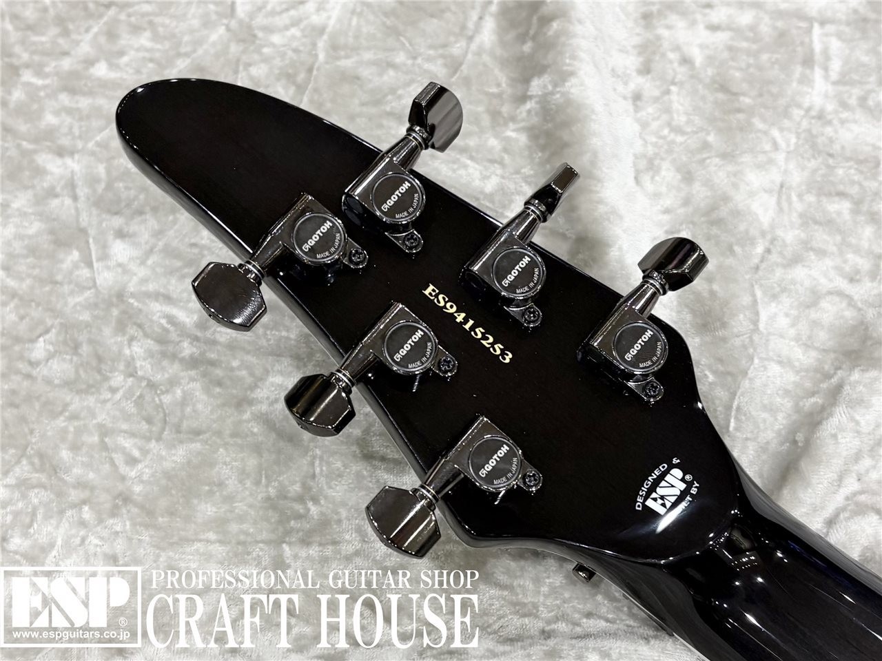 E-II Horizon SGZ Custom Quilt See Thru Black X JAPAN SUGIZO Signature Model Used